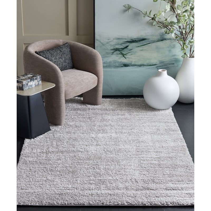 SAFAVIEH Tahoe Shag Mahala Abstract 1.2-inch Thick Rug