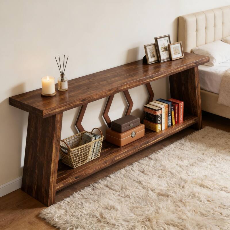 Industrial Style Console Table - Sofa, End & Coffee Table