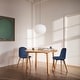 preview thumbnail 82 of 136, Modern Plastic and Wood Dining Chairs (Set of 2)