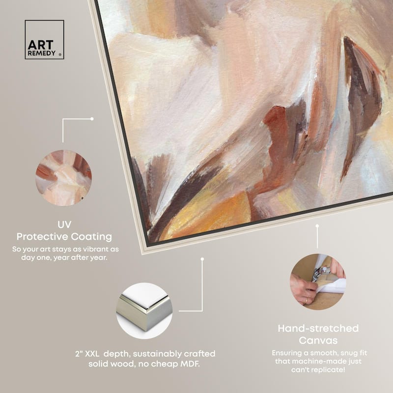 Layers of Colors I Canvas by Art Remedy