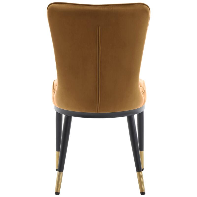 Modern Velvet Upholstered Dining Chairs, Set of 2/4 - 35.8"H x 18.9"W x 23.2"D