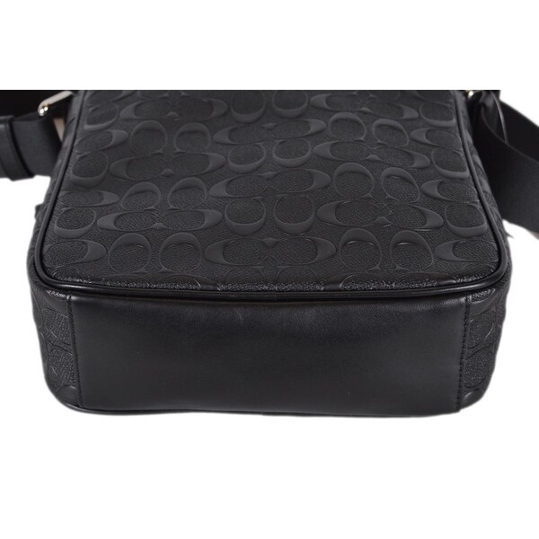 charles flight bag in signature leather