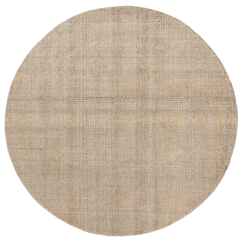 SAFAVIEH Handmade Abstract Cliff Rug - 6' Round - Light Green/Beige