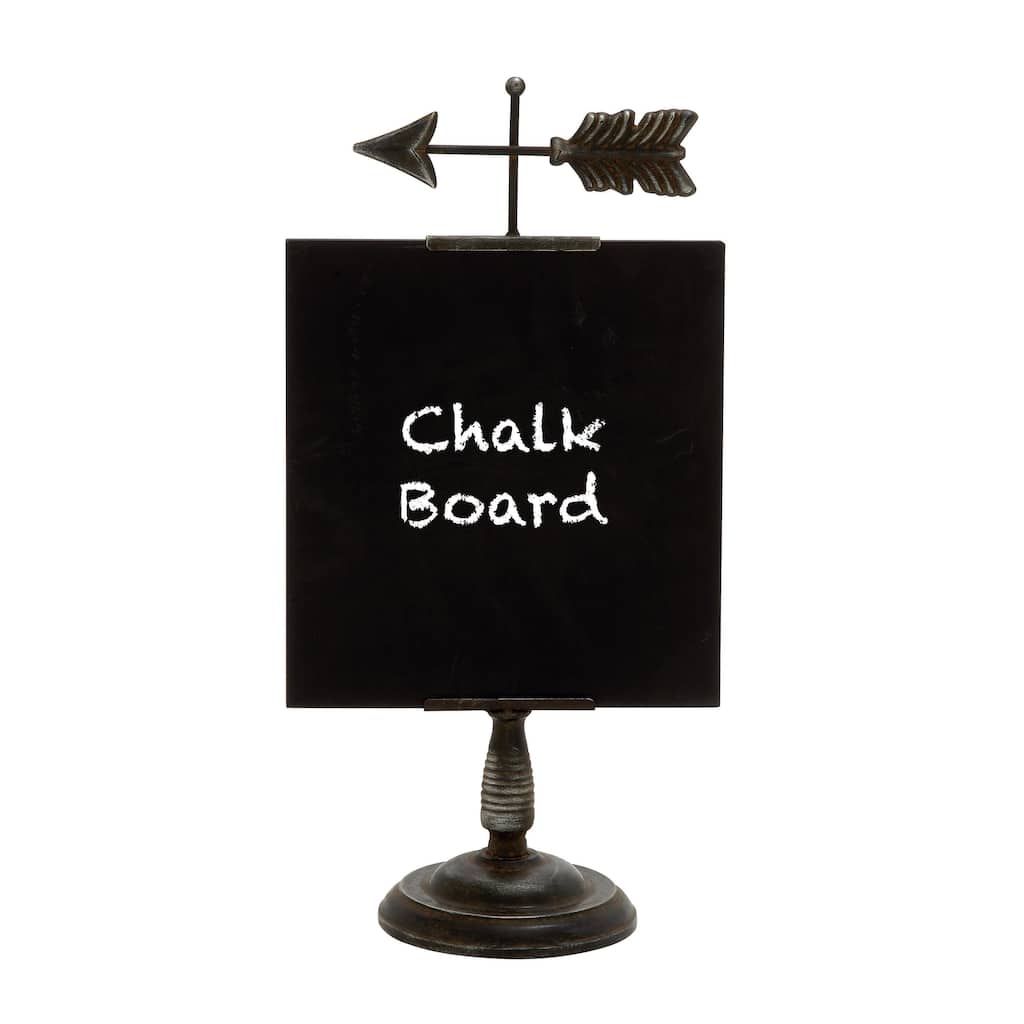 Metal Decorative Sign - Black - Roche River Decor
