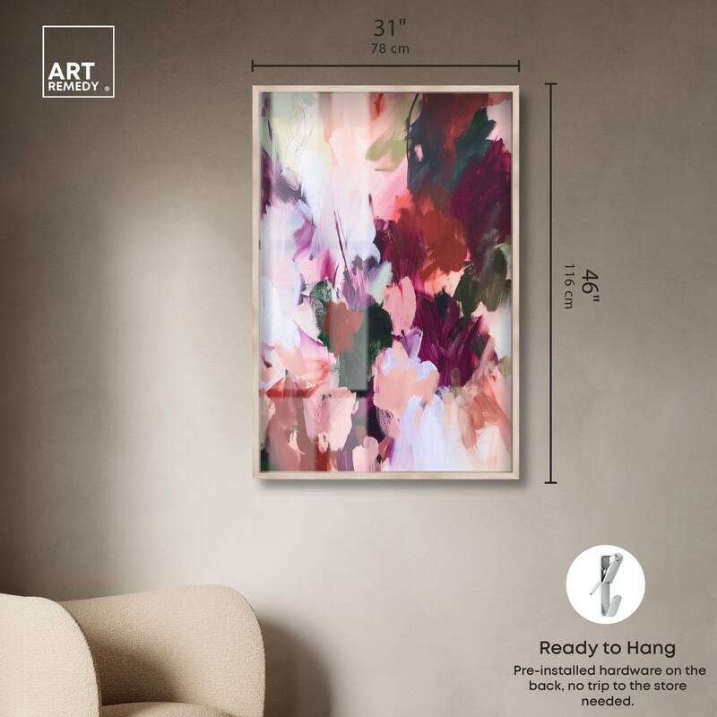 Adelas Garden I Shadowbox by Art Remedy