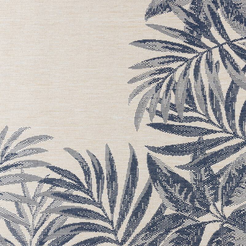 Gertmenian Solterra Nautical Coastal Tropical Weather Resistant Polypropylene Flatweave Indoor/ Outdoor Area Rug Collection