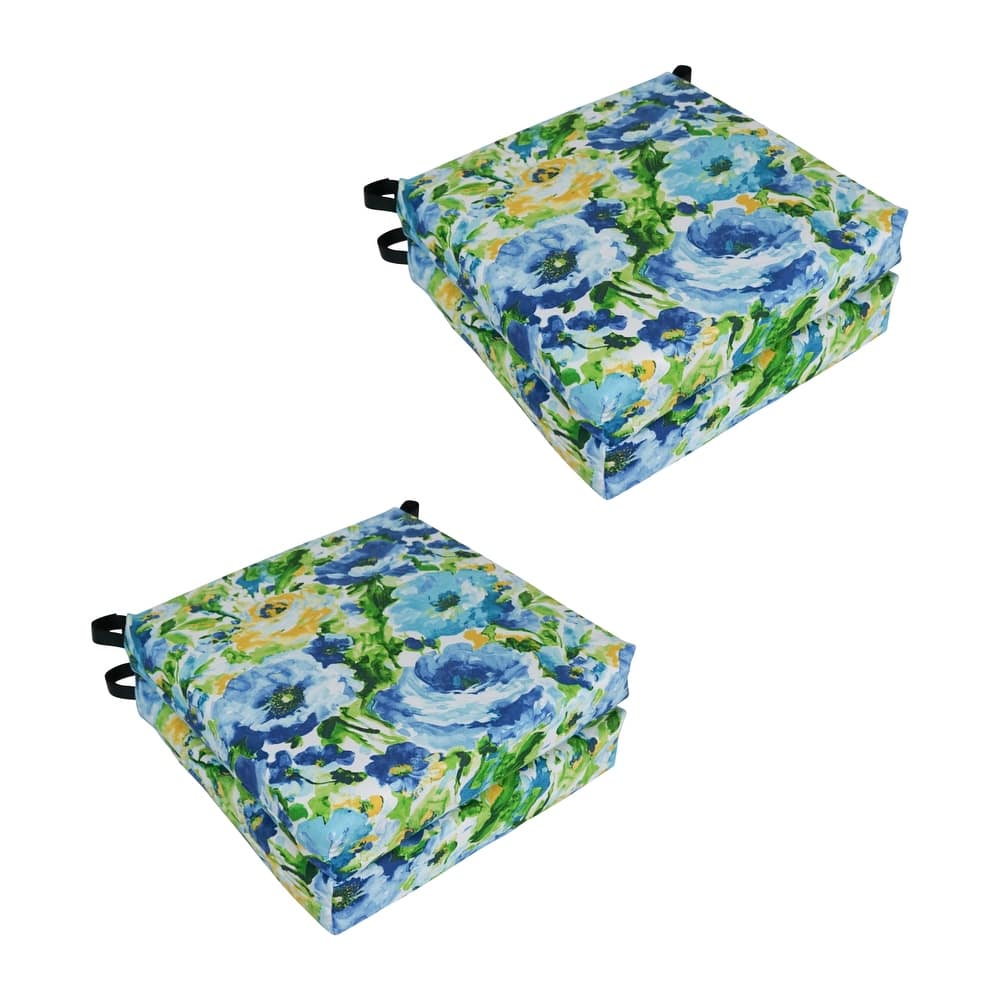 16-inch Indoor/Outdoor Chair Cushions (Set of 4) - 16 x 16