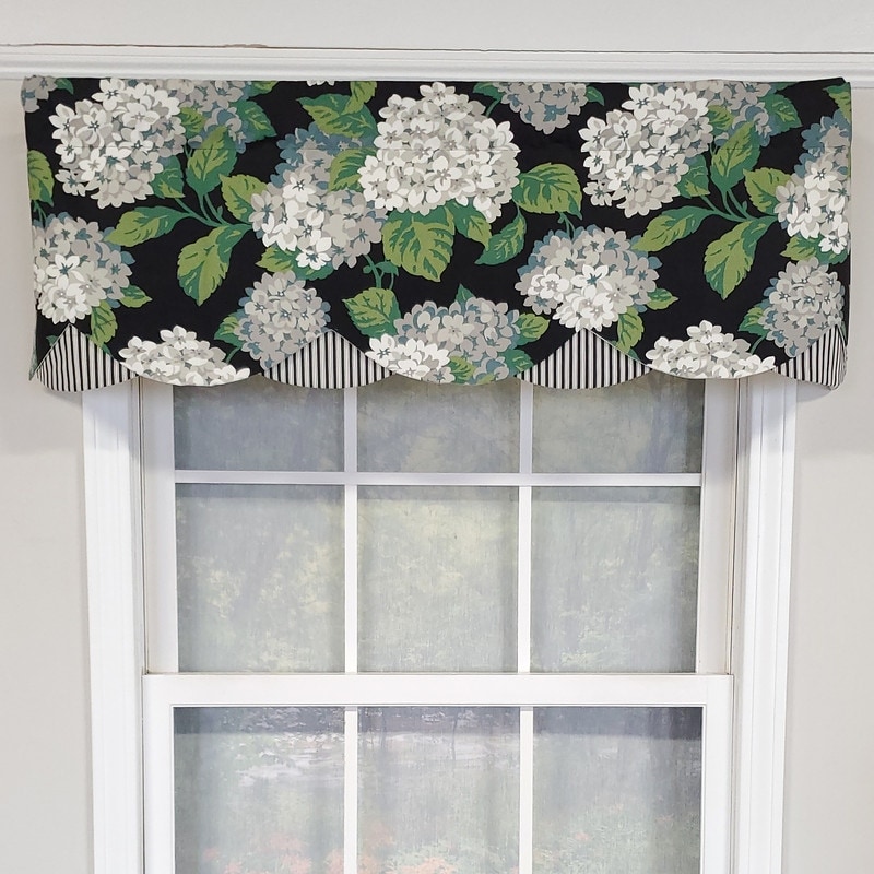 RLF Home Design Summerwind Petticoat Window Valance