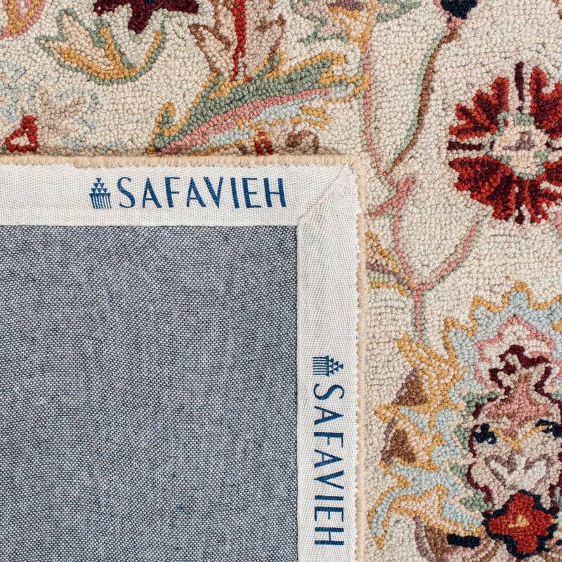 SAFAVIEH Handmade Chelsea Roseline French Country Wool Rug