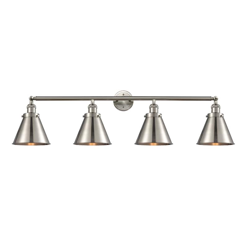Innovations Lighting Appalachian 4 Light 44" Wide Bathroom Vanity - Brushed Satin Nickel