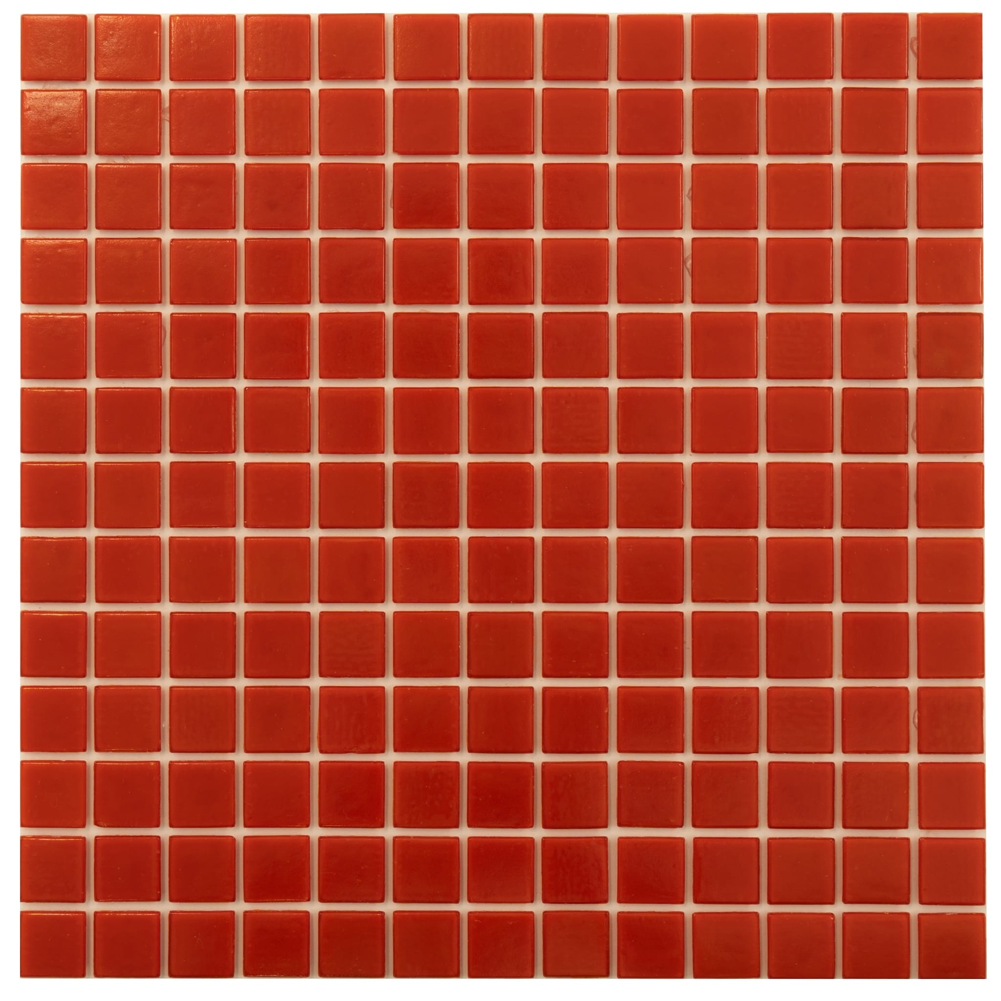 Apollo tile 12" x 12" Dune Glossy Candy Red Glass Tile (20 sq ft/case) - 20 Pack