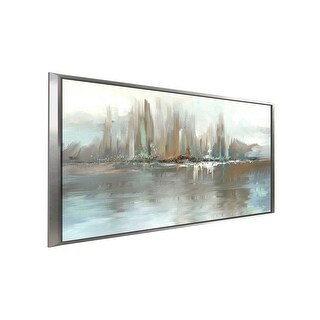 "Big City Lights" by Conrad Knutsen Print on Floating Canvas - Bed Bath ...