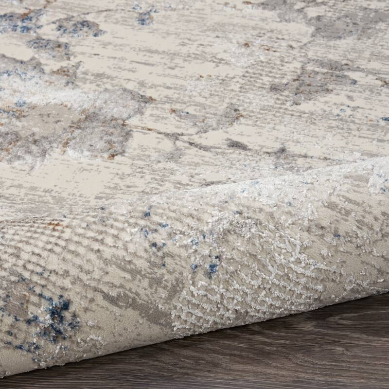 Royal Terrace Floral Abstract Contemporary Area Rug