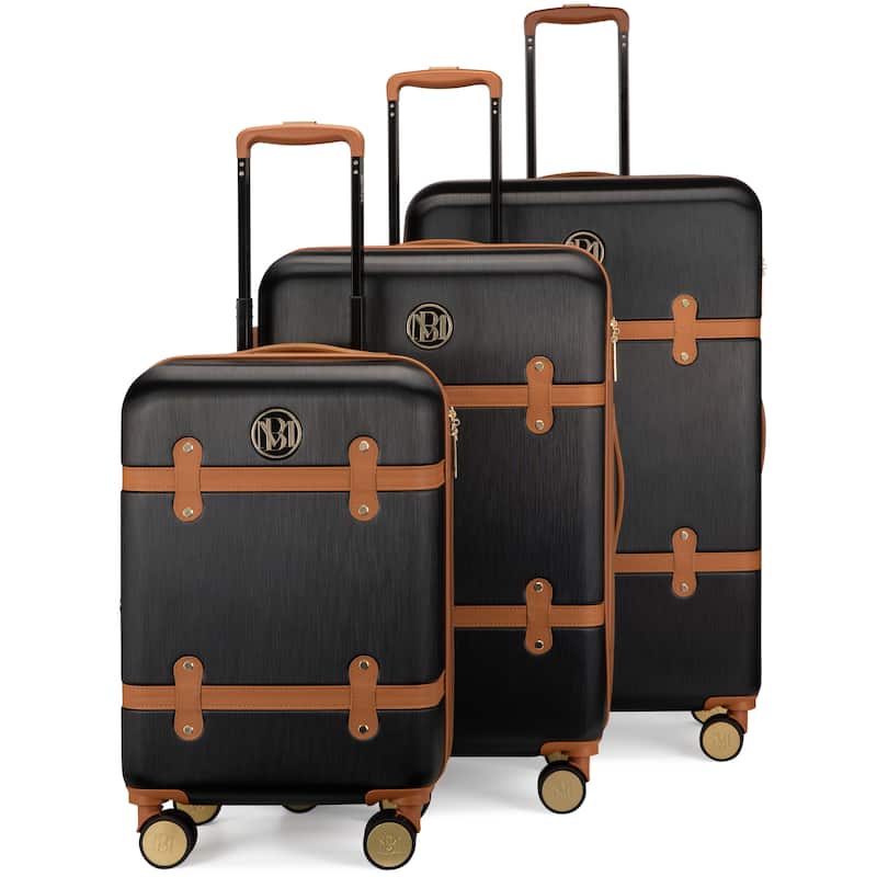 BADGLEY MISCHKA Grace 3 Piece Expandable Spinner Luggage Set