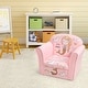 preview thumbnail 2 of 8, Gymax Kids Mermaid Sofa Children Armrest Couch Upholstered Chair - See Details