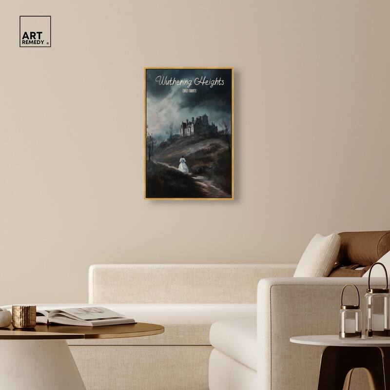 Wuthering Heights Cover Canvas by Art Remedy