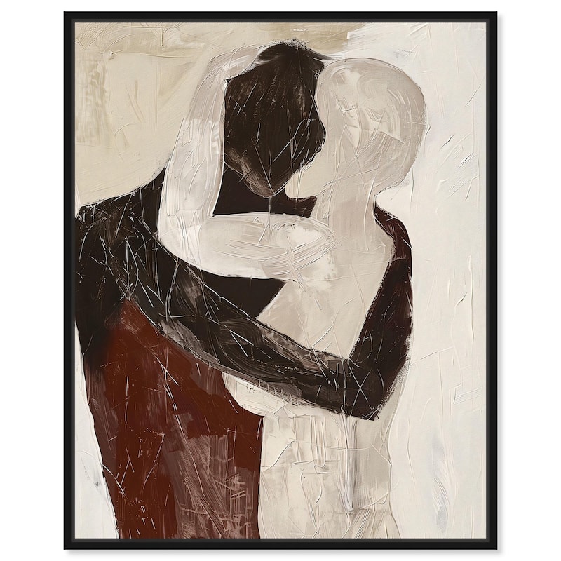 Inextricable I Canvas by Art Remedy - Black - 20" x 24"