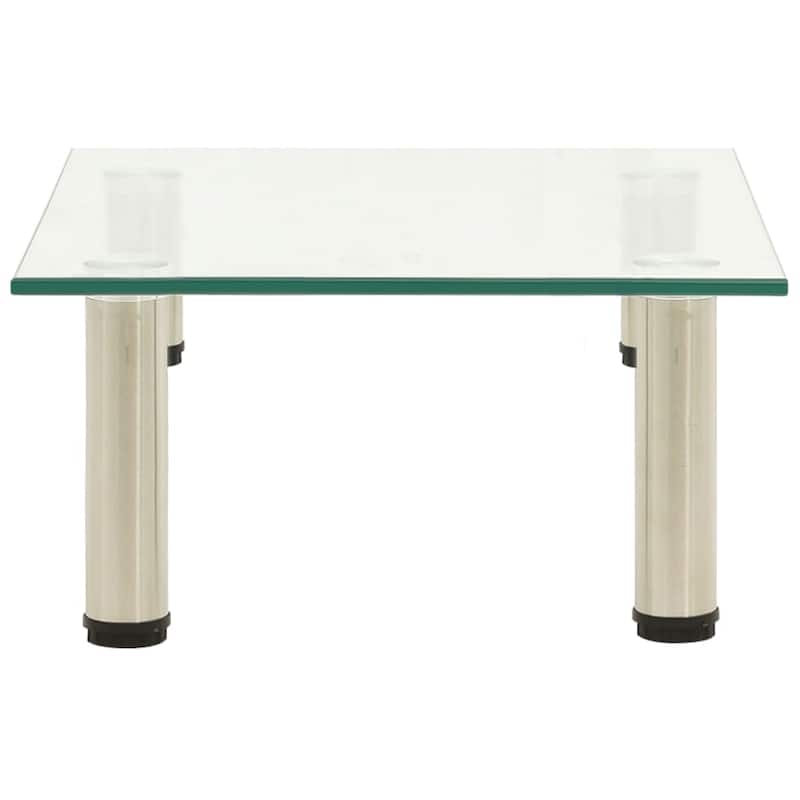 vidaXL TV Stand Entertainment Center HiFi Media Unit Furniture Tempered Glass