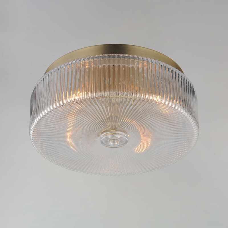 Maxim 15199CR Kasbah 4 Light 16" Wide Flush Mount Drum Ceiling Fixture