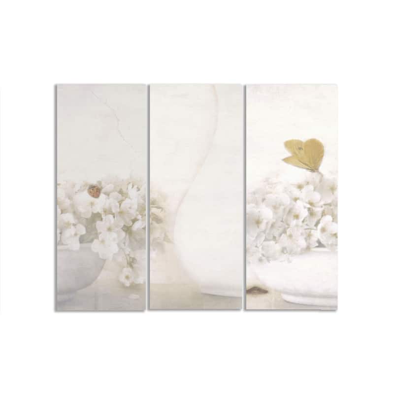 "Summertime" Framed 3-Piece Wall Art Set by Delphine Devos