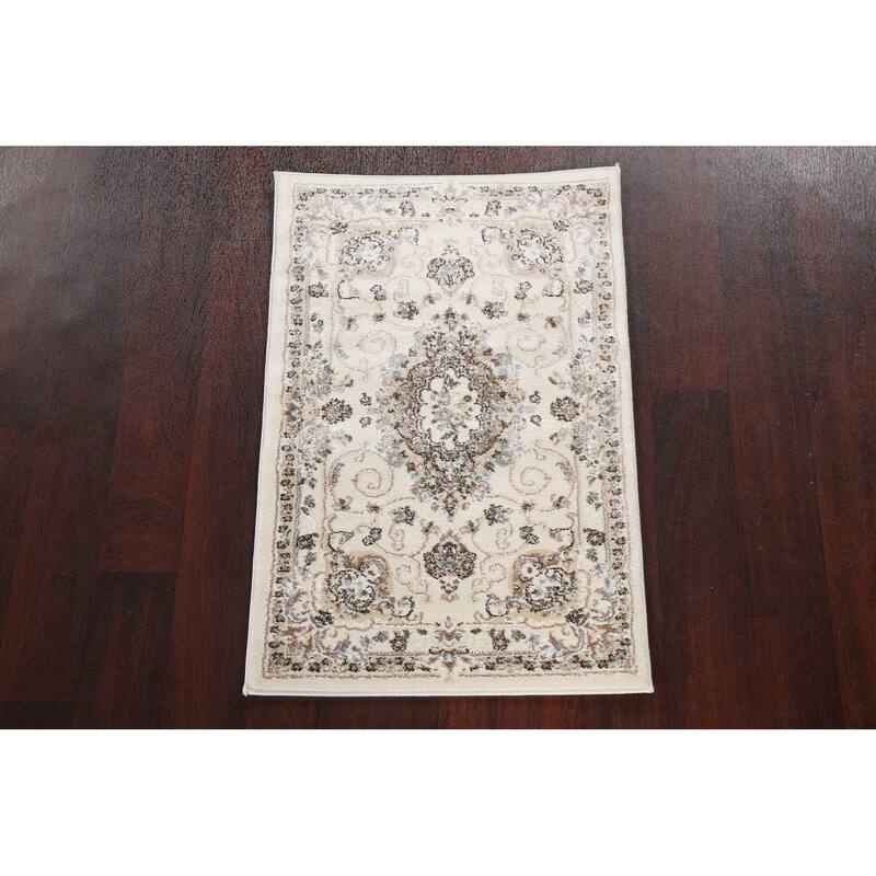 Floral Medallion Turkish Transitional Oriental Rug Traditional Carpet