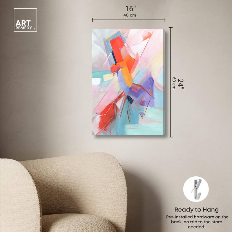 Give Joy I Canvas by Art Remedy, Gallery Wrapped