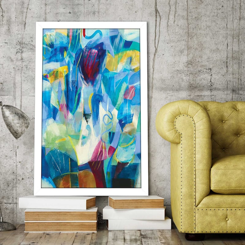 "Blue Passage" by Jill Martin Print on Acrylic.