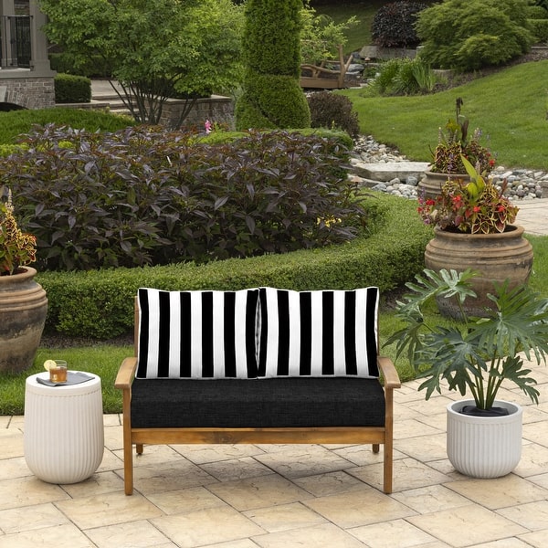 Outdoor Cushions 24 X 48 Cushion Arden EarthFIBER Outdoor Loveseat