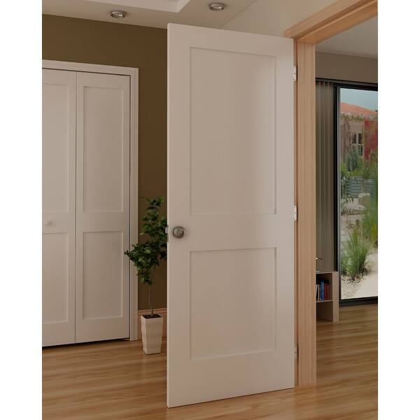 Shop Frameport Shk Pd F2p 8x2 2 3 Shaker 32 By 96 Flat 2 Panel
