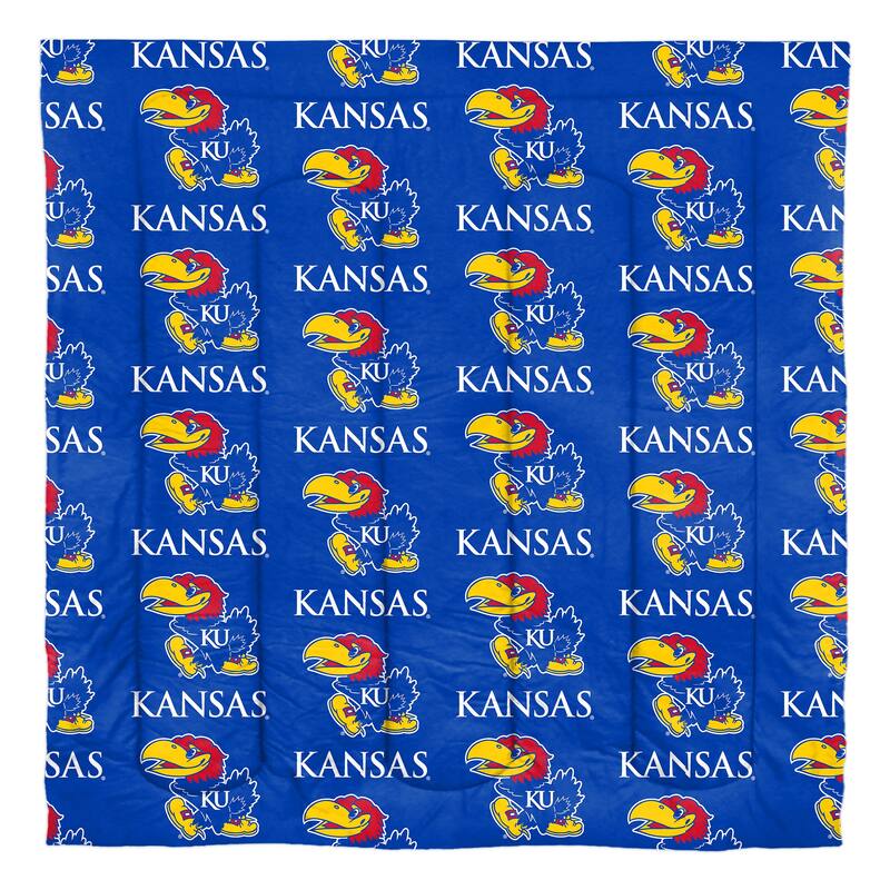 NCAA Rotary 7-piece Queen Bed in a Bag Set