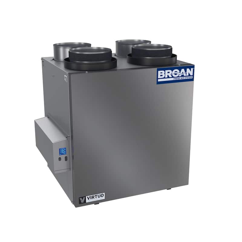 Broan B110H65RT AI 100 CFM Wall or Ceiling Mounted Heat Recovery - Black