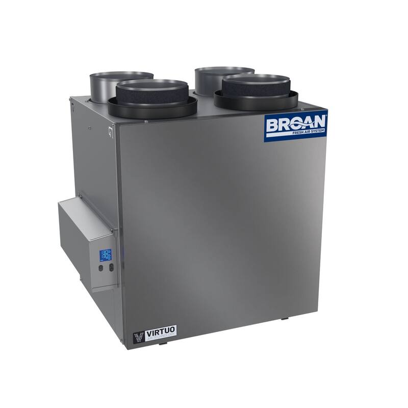 Broan B160E65RT AI 142 CFM Wall or Ceiling Mounted Energy Recovery - Black