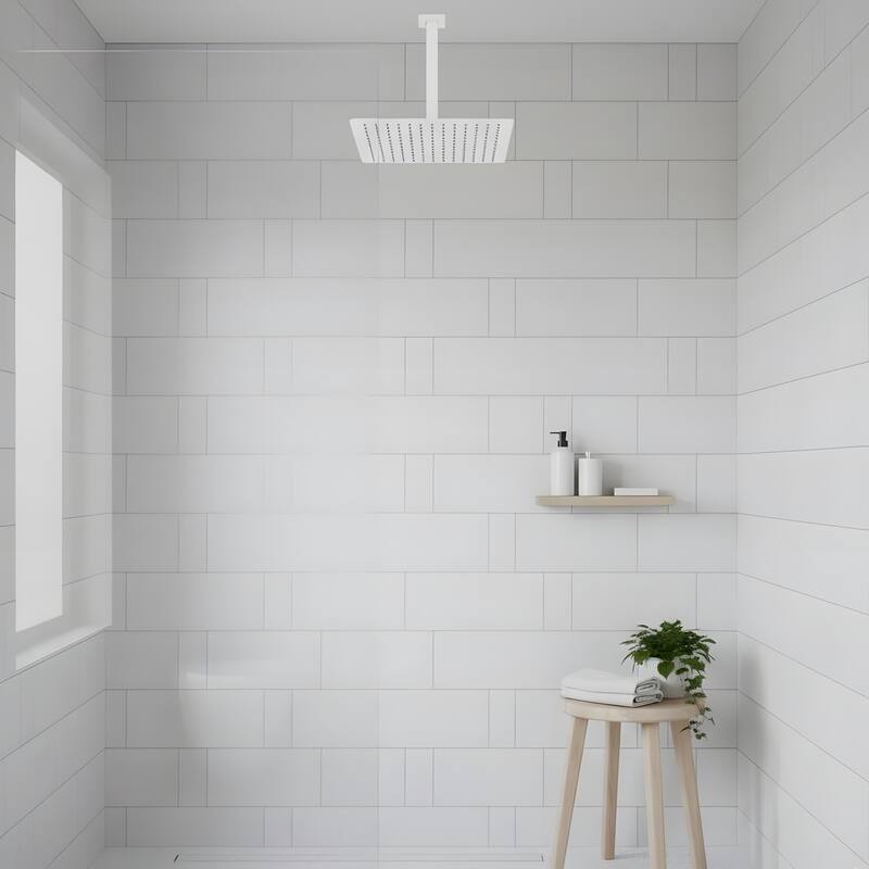 Bathroom Luxury High Pressure Waterfall Rain Shower Head