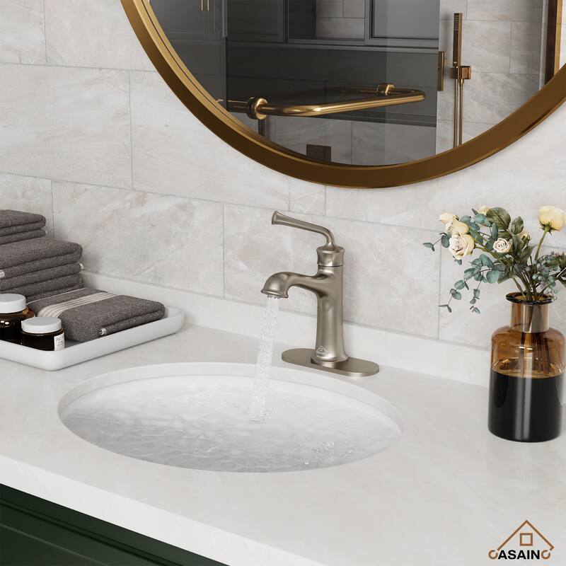 1.2 GPM Single Handle Single Hole Vessel Bathroom Faucet