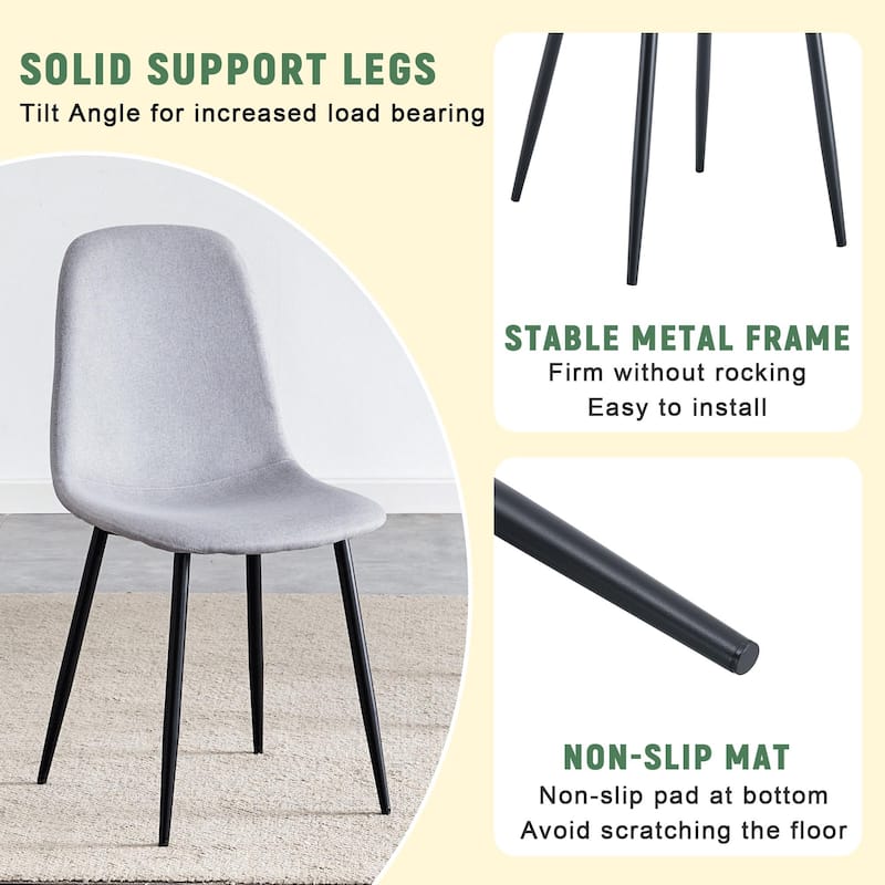 Upholstery Dining Chairs Side Chairs Set of 4