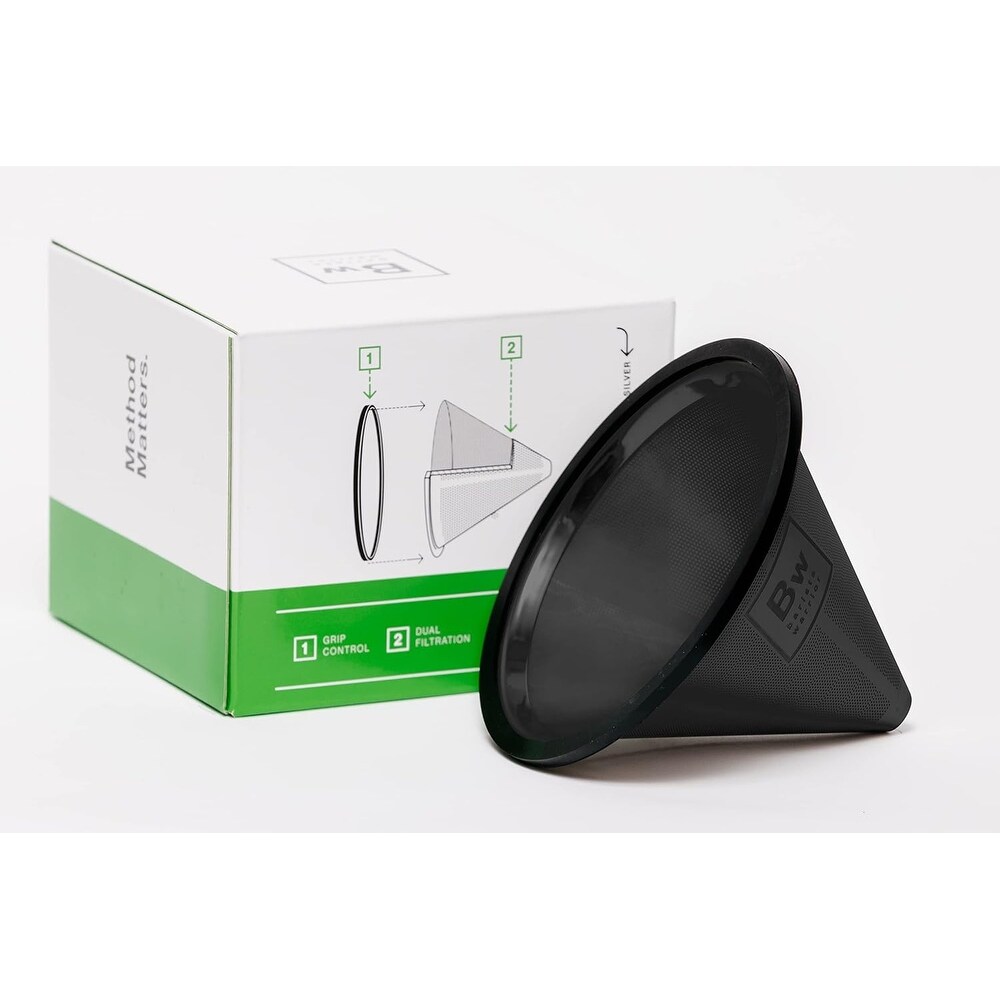 Pour Over Coffee Filters Reusable Stainless Steel Bed Bath