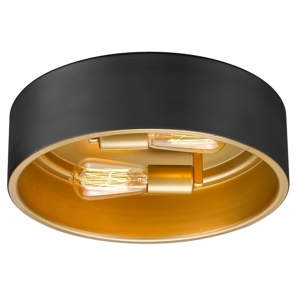 Two bulb ceiling light fixture outlet