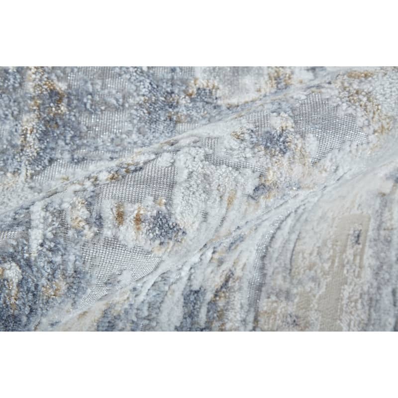 Grand Bazaar Corben Machine Made Abstract Transitional Area Rug
