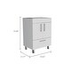 preview thumbnail 5 of 5, 2-Door Bathroom Vanity Cabinet with Sink Rectangle Storage Cabinet