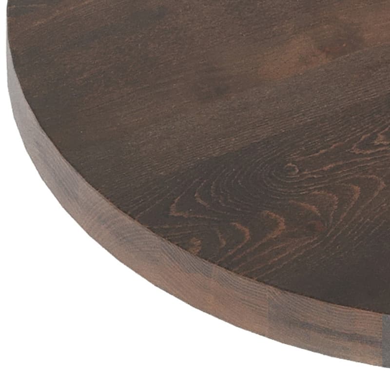 Commercial Solid Wood Tabletop with Support Bars for Indoor Use - 30"W x 30"D x 1.5"H