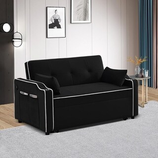 Sleeper Sofa Couch Bed With Usb & Type C Port - Bed Bath & Beyond ...