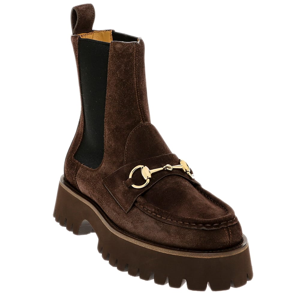 Gucci Horsebit Ankle Boots