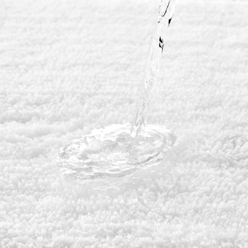 1 PCS 17x24" Cotton Tufted 3000 GSM Reversible Bath Rug White