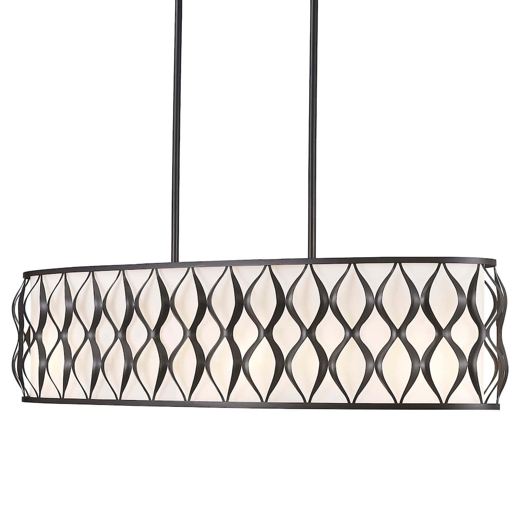 Z-Lite 1948-42L Harden 10 Light 43" Wide Linear Chandelier