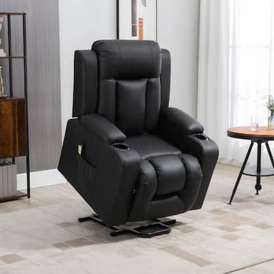 Electric Power Lift Chair Recliner Sofa with Footrest