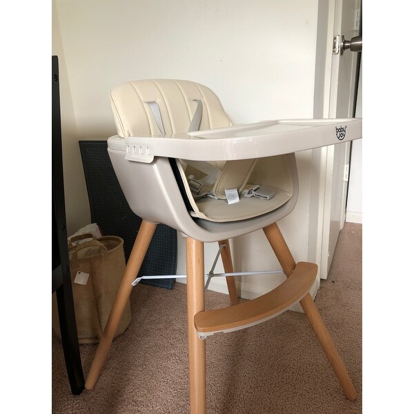 Top Product Reviews For Babyjoy 3 In 1 Convertible Wooden High Chair Baby Toddler Highchair W 28904020 Overstock