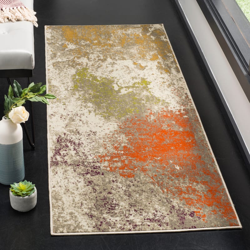 SAFAVIEH Porcello Mareile Watercolor Modern Rug