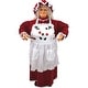 preview thumbnail 4 of 17, Fraser Hill Farm 36-In. Dancing Baking Mrs. Claus with Apron and Christmas Cookies - Animated Indoor Holiday Home Decor