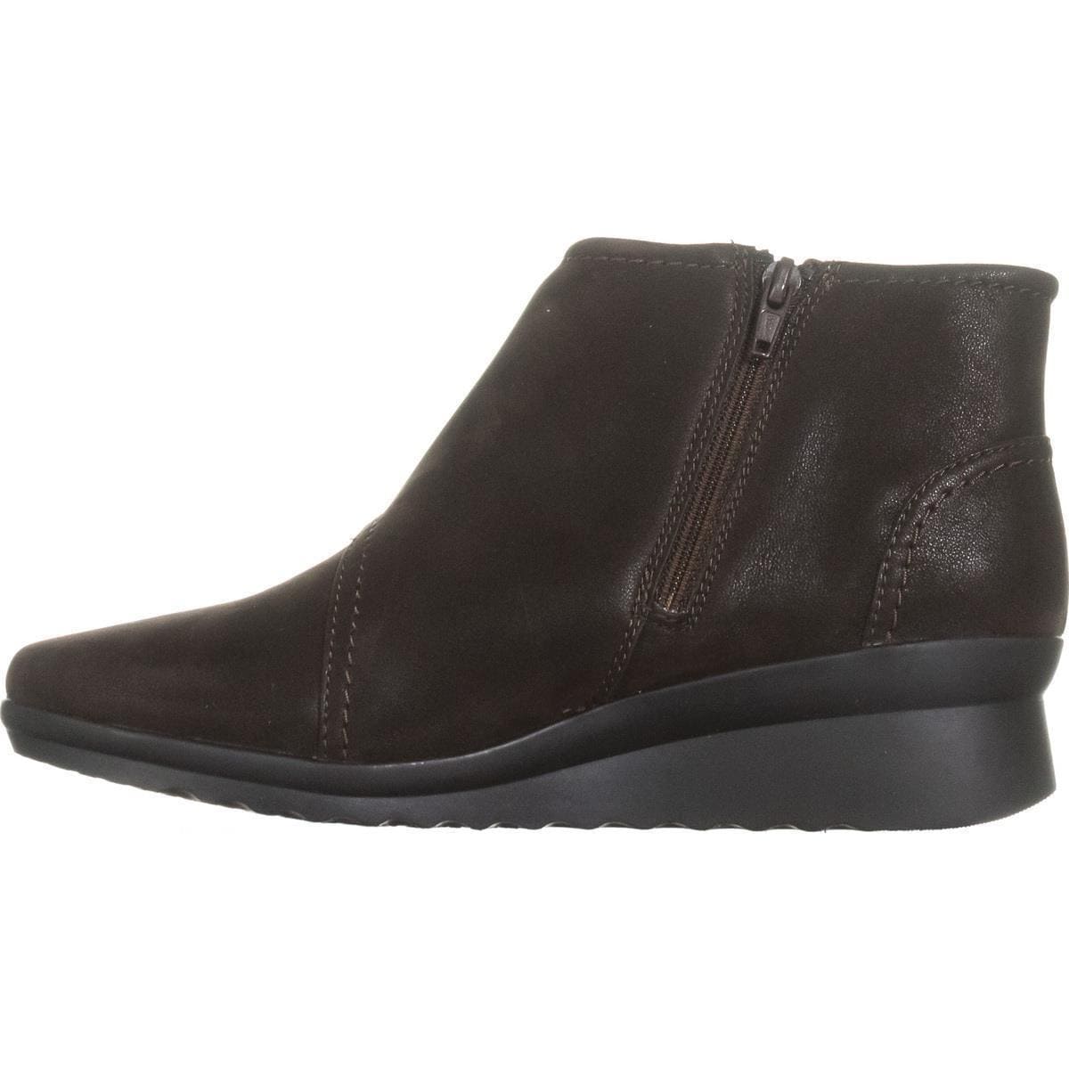 clarks caddell rush wedge bootie