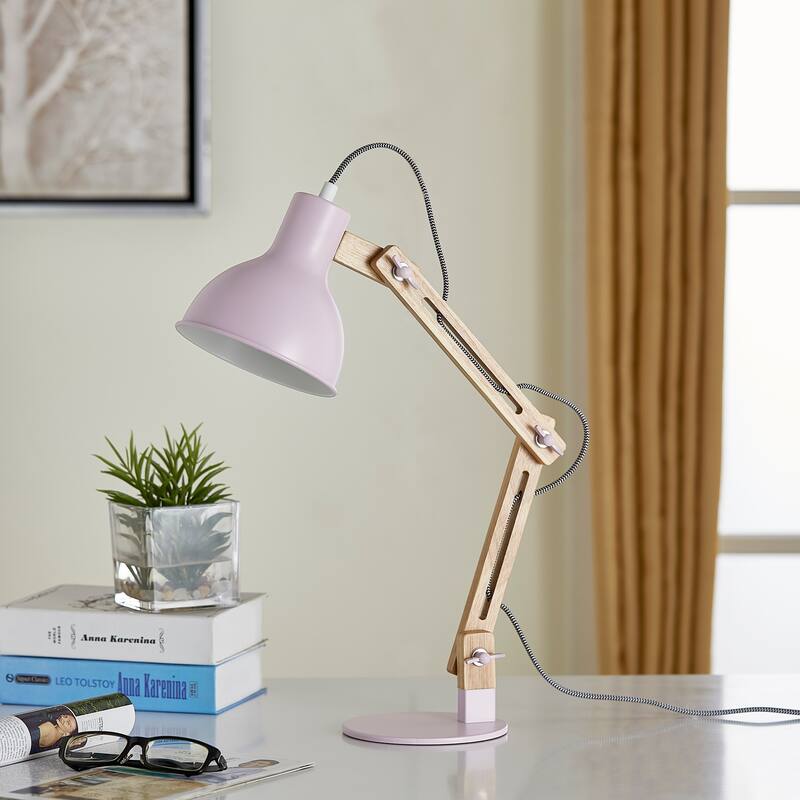 Light Society Galvan LED Task Table Lamp, LED Bulb Included